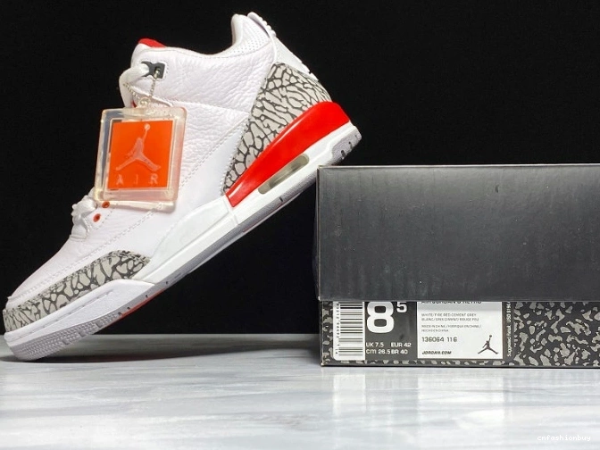 Hall 136064-116 Air Fame Retro of Jordan 3 0809